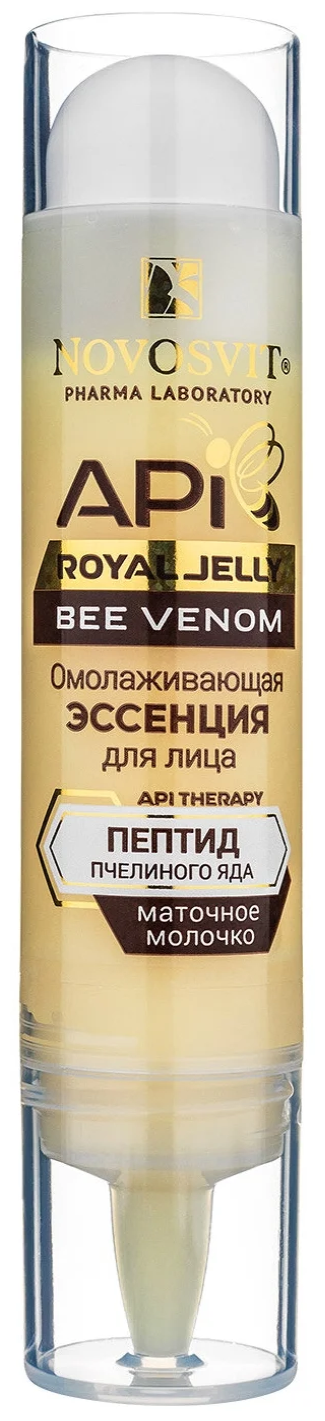 Novosvit Api Royal Jelly Омолаживающая эссенция для лица Bee Venom, 35 мл