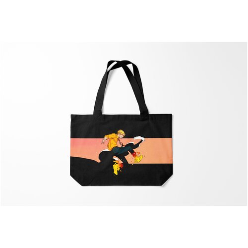 фото Сумка-шоппер / 46х35 см / аниме / one piece винсмок санджи из burnettie