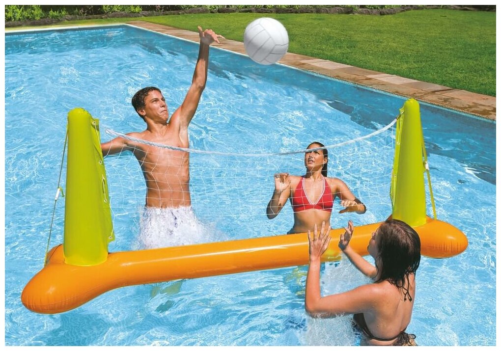 INTEX 56508 Надувной волейбол для игр на воде Pool Volleyball Game - фотография № 2