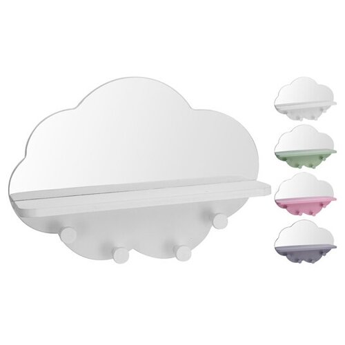 Вешалка настенная Koopman International Kids Облако 39х8.5х27 см 1 шт