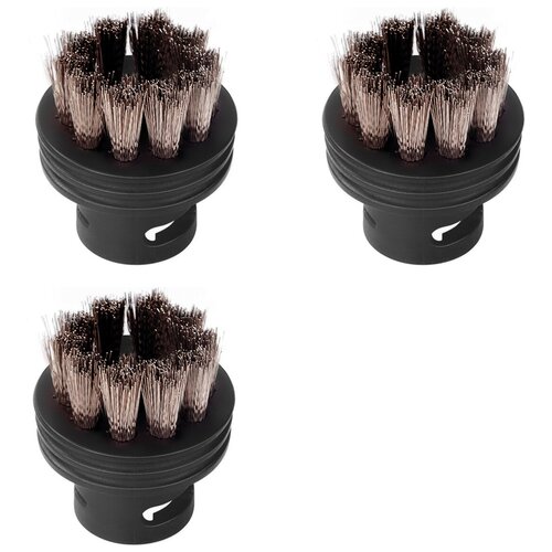 Набор аксессуаров для пароочистителя Round brush SET (3pcs) SS, 93411553, 3 пред., серия BDR, BORT