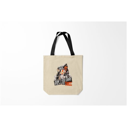 фото Сумка-шоппер / 40х40 см / геймерам / королевская битва apex legends burnettie