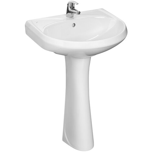 Умывальник версия С переливом белый воротынск