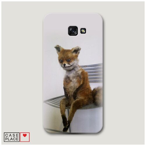 фото Чехол пластиковый samsung galaxy a7 2017 упоротый лис case place