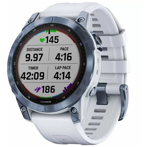 Смарт-часы Garmin Fenix 7 13 синий белый 010-02540-25 16238500₽