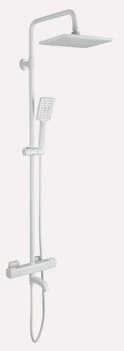 Изображение товара Душевая стойка для ванны Gappo G2491-8 белая, термостат, латунь