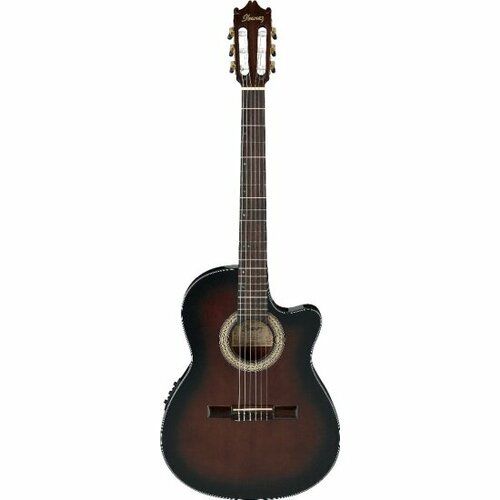 Электро-классическая гитара Ibanez GA35TCE DVS, тёмный скрипичный санбёрст, 4/4 yamaha pacifica112j ovs электрогитара ssh цвет винтажный скрипичный санбёрст