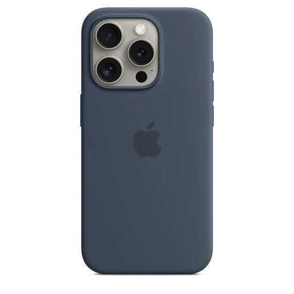 Чехол 15 Pro Silicone Case Storm Blue