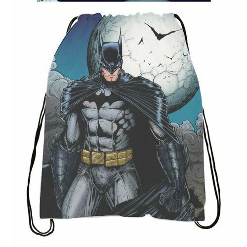 Сумка-мешок для обуви Бэтмен, the Batman №9 сумка мешок для обуви бэтмен the batman 9