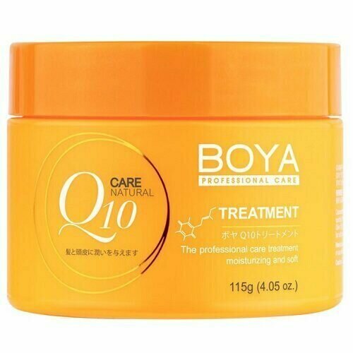 Маска для волос с коэнзимом Q10 питательная Boya Q10 Treatment, 115 г интенсивная питательная маска для волос nutricurls deep treatment for waves