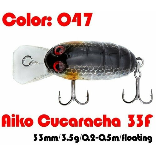 фото Воблер aiko cucaracha 33f # 047