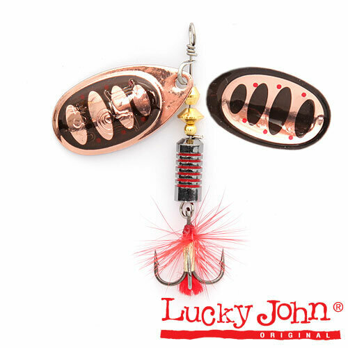 блесна вращающаяся lucky john bonnie blade 05 13 4 г цвет 006 Блесна вращ. Lucky John BONNIE BLADE 05 13.4г в блистере