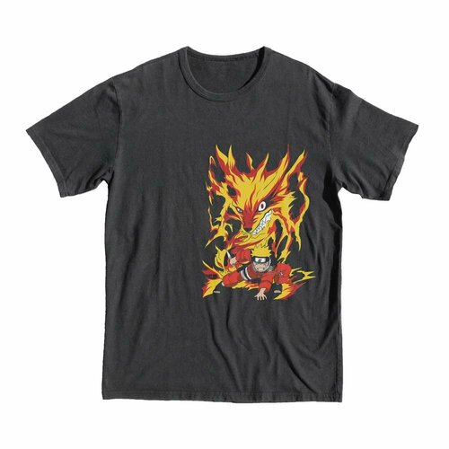 фото Футболка, размер xl, черный animedrop