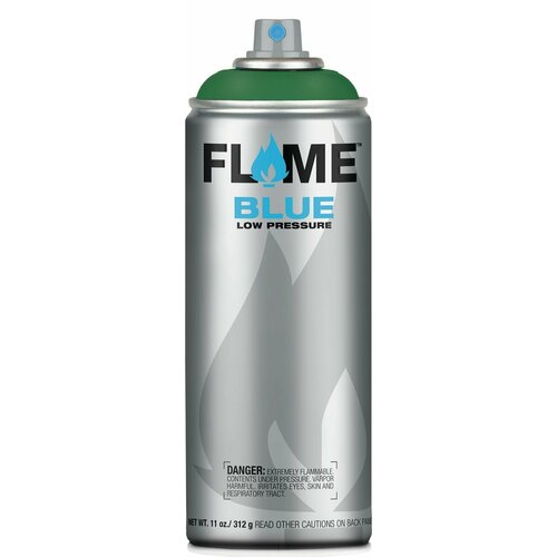Аэрозольная краска для граффити и дизайна Flame Blue FB-634 / 557093 Moss green 400 мл