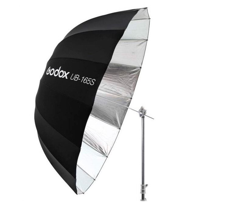 Зонт Godox UB-165W параболический, белый, 165 см