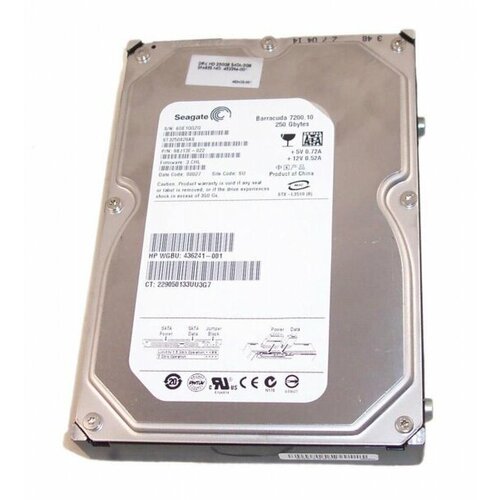 Жесткий диск HP 432394-001 250Gb SATAII 3,5 HDD жесткий диск hp 356536 003 250gb sataii 3 5 hdd