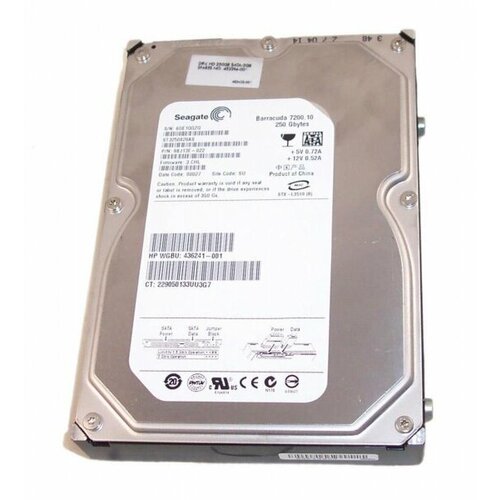 Жесткий диск HP 432394-001 250Gb SATAII 35 HDD 2958500₽