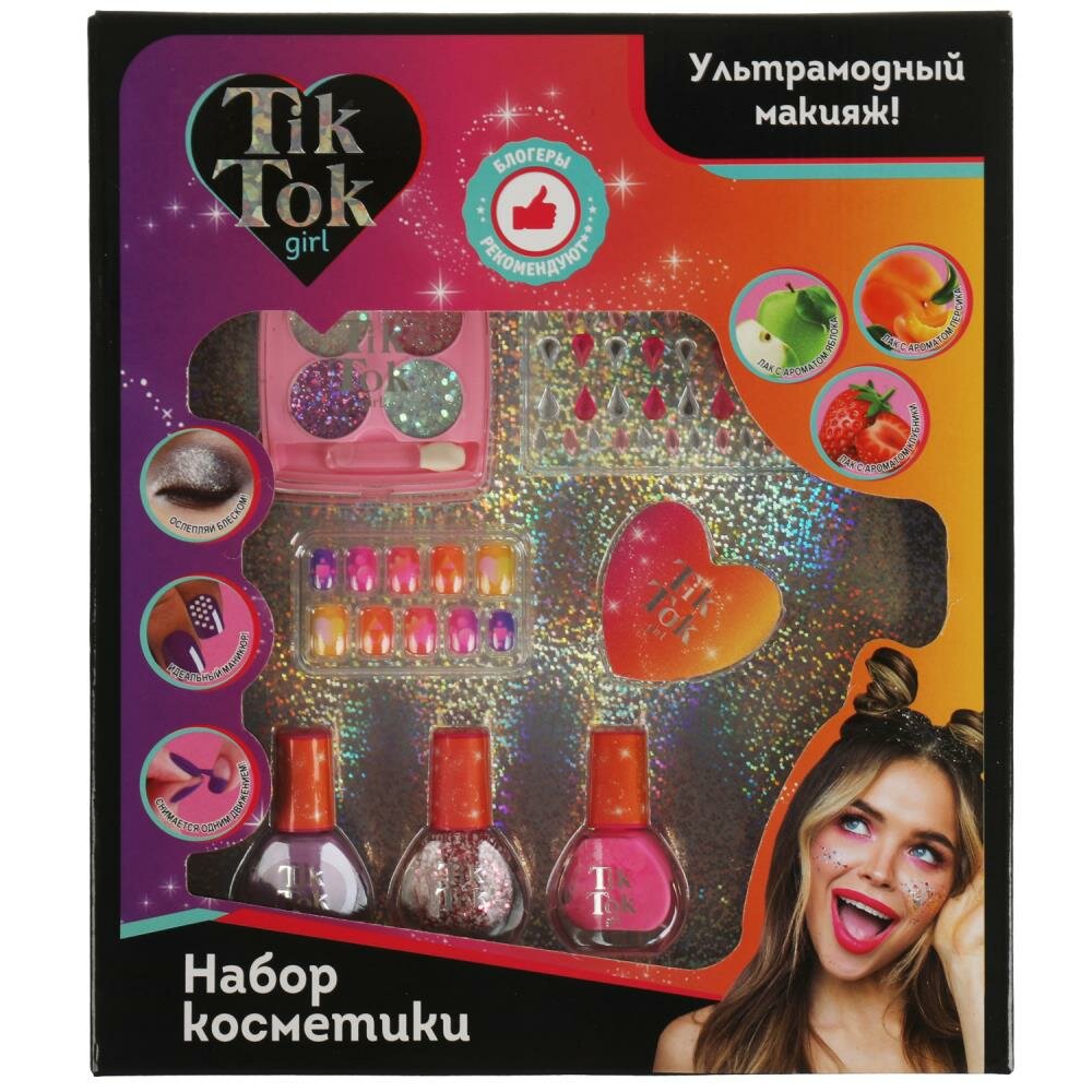 Набор детской декоративной косметики Tik Tok Girl BD77477TTG