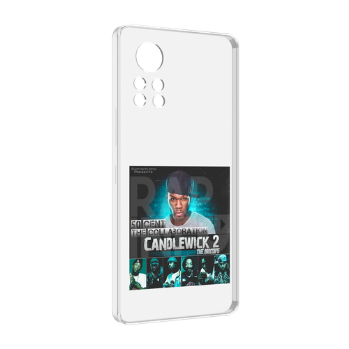 Чехол MyPads 50 Cent - CandleWick 2 для Infinix Note 12 i X667 задняя-панель-накладка-бампер