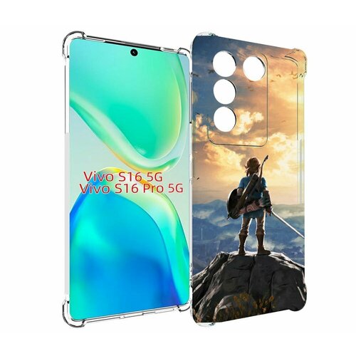 Чехол MyPads The Legend of Zelda для Vivo S16 5G / S16 Pro 5G / V27 / V27 Pro задняя-панель-накладка-бампер чехол mypads 50 cent the lost tapes для vivo s16 5g s16 pro 5g v27 v27 pro задняя панель накладка бампер