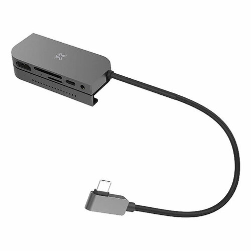 Xtrememac USB-C хаб XtremeMac Type-C Hub 1USB1USB-C1HDMI 4K 30Hz1x35 мм тёмно-серый XWH-HCI-83 759000₽