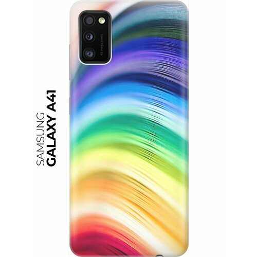 RE: PA Накладка Transparent для Samsung Galaxy A41 с принтом Разноцветные нити re pa накладка transparent для samsung galaxy a41 с принтом разноцветные перья