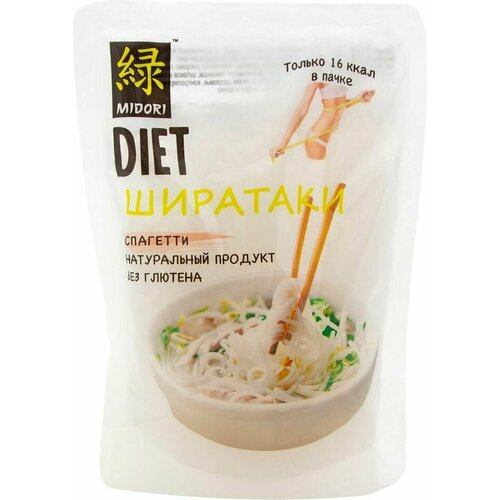 Лапша Midori Diet Ширатаки Спагетти 200г