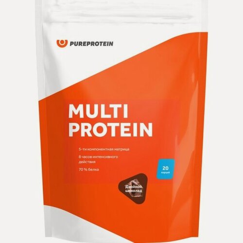 Изображение товара Протеин Pureprotein Мультикомпонентный Двойной шоколад 600г