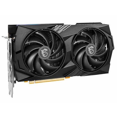 Видеокарта MSI GeForce RTX 4060 Gaming 8G 2460Mhz PCI-E 8192Mb 17000MHz 128-bit HDMI 3xDP видеокарта msi geforce rtx 4060 ti gaming x 8g 2640mhz pci e 8192mb 18000mhz 128 bit hdmi 3xdp 602 v515 16s