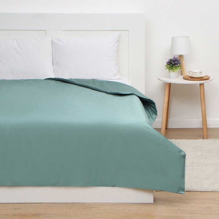 фото Пододеяльник Этель Green paradise, 145х215 см, мако-сатин, 114г/м2, 100% хлопок