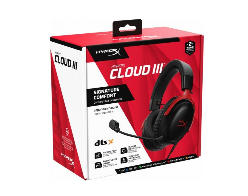 Компьютерная гарнитура HyperX Cloud III