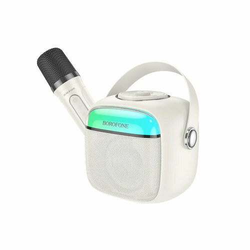 Колонка портативная Borofone BP15 Dazzling Bluetooth цвет белый 241000₽