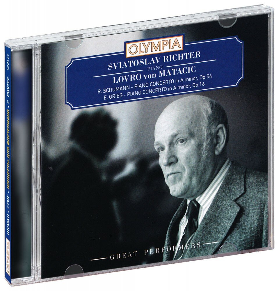 Sviatoslav Richter. Lovro von Matacic, Schumann, Grieg. Piano concertos (CD)