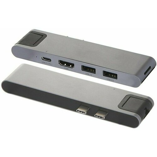 Хаб USB Baseus Thunderbolt C Pro Grey CAHUB-L0G 5990₽