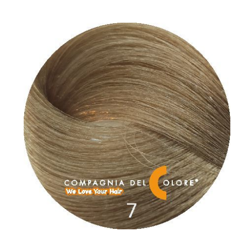 COMPAGNIA DEL COLORE краска для волос 100 МЛ AMMONIA FREE 7