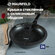 Крышка стеклянная MAUNFELD TRINITY MGL26SMBK с силиконовым ободко...