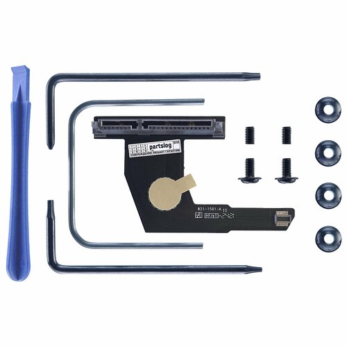 Шлейф Второго SSD / HDD диска для Mac mini A1347 2010 11 12 (набор) new lower upper hard drive 2nd flex cable kit for mac mini server a1347 hdd cable 821 1500 a 821 1501 a 821 1347 a 922 9560