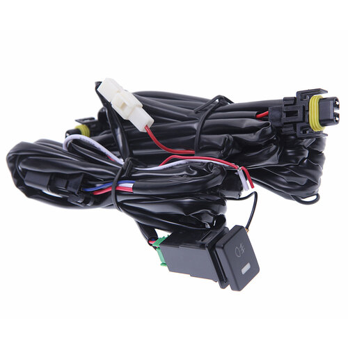 Проводка фары противотуманной светодиодной 1 подключение LED LT 2825₽