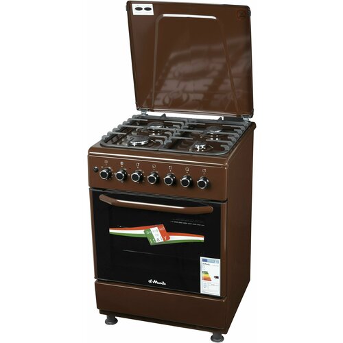 Газовая плита il Monte FO-GE6011BR 60 см с электрической духовкой 64 л 4978300₽