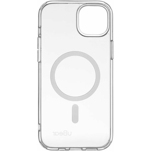 Чехол (клип-кейс) UBEAR Real Mag Case, для Apple iPhone 15 Plus, противоударный, прозрачный [cs254tt67rl-i23m]