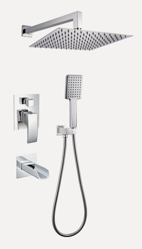 Изображение товара Душевая система Gappo Jacob G7107-20, цвет хром, встраиваемый монтаж