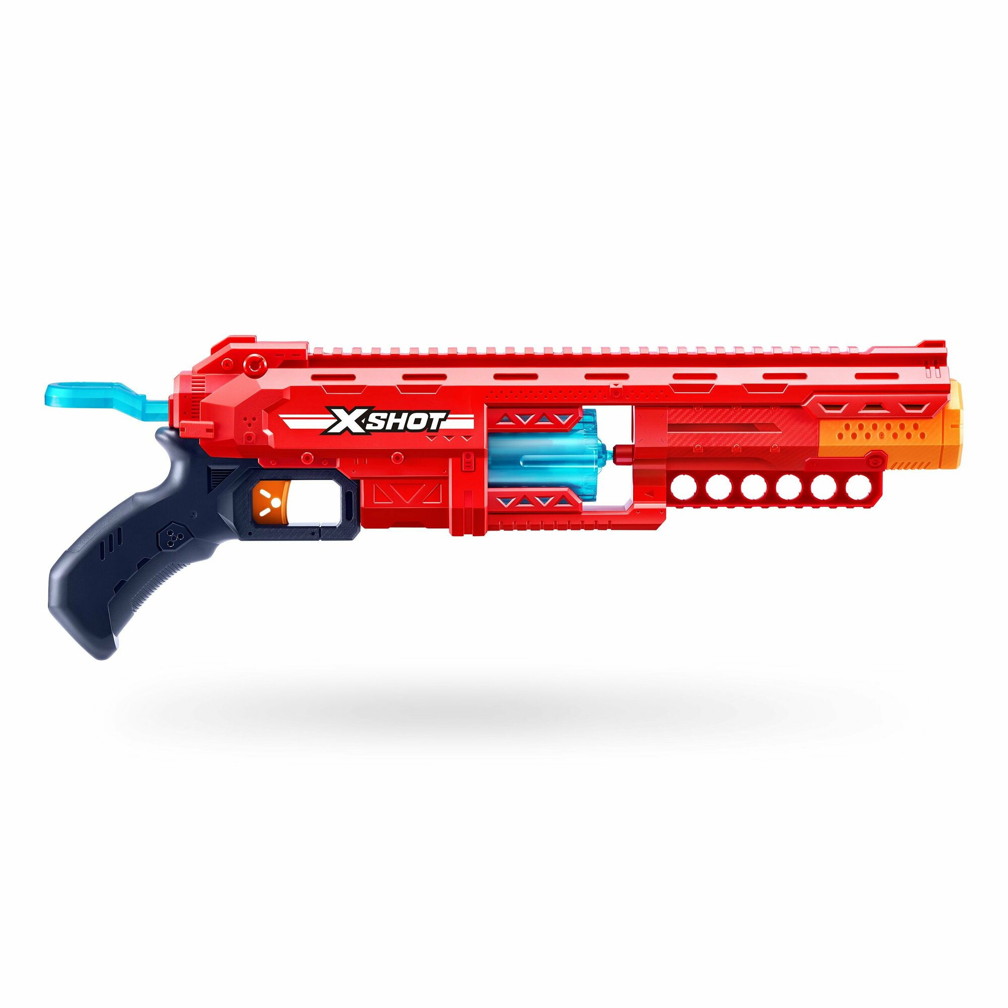 Большой автомат с мягкими пулями (16 шт) ZURU X-SHOT EXCEL CALIBER, 36675 игрушечное оружие, игрушка для мальчика, подходят стрелы нерф, игровой набор