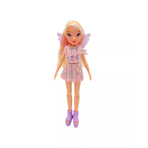 Шарнирная кукла Winx Club Модная Стелла с крыльями 24см IW01242103