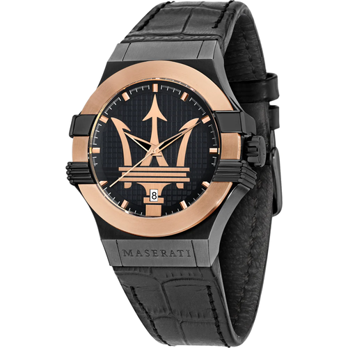 Наручные часы Maserati, золотой, черный