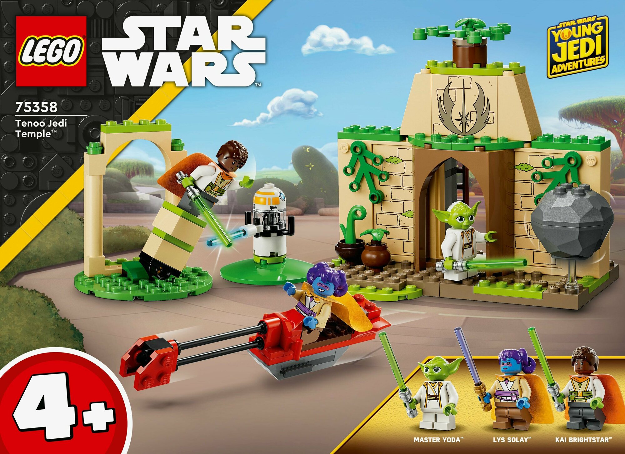 LEGO Star Wars Храм джедаев Тену 75358 - фото №18