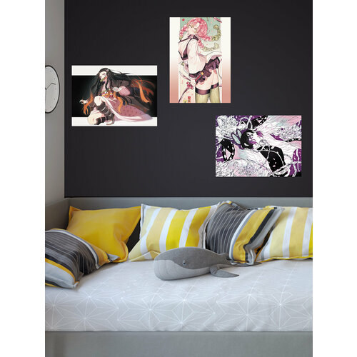 Плакат аниме Homepick 3шт А3 