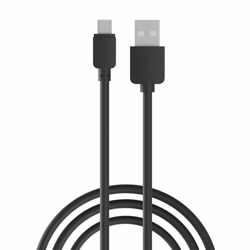 Первая цена Кабель для зарядки Эконом Micro USB, 0,8м, 1A, прорезиненный, 12 штук