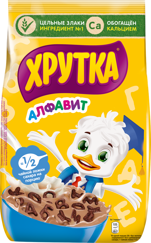 Готовый завтрак хрутка АБВ, 230г