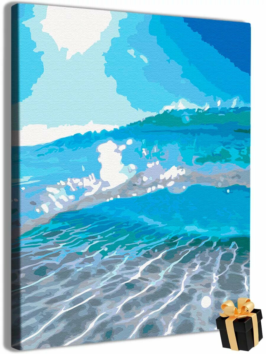 Картина по номерам море