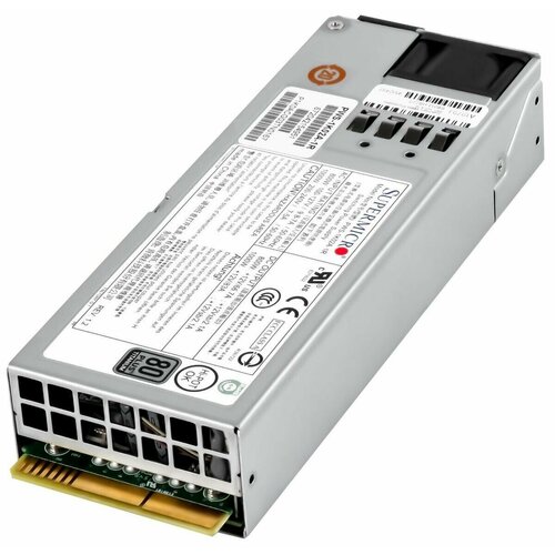 Блок питания Supermicro 1000W 1U Redundant Power Supply PWS-1K02A-1R 34500₽